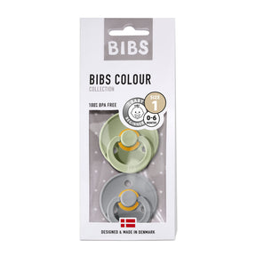 BIBS Colour Tutti 2kpl Koko 1 Sage/Cloud