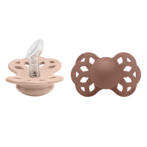 BIBS Infinity Tutti 2kpl Koko 1 Blush/Woodchuck