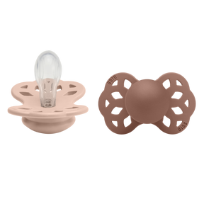 BIBS Infinity Tutti 2kpl Koko 1 Blush/Woodchuck