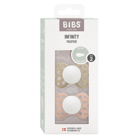 BIBS Infinity Tutti 2kpl Koko 2 Vanilla GLOW/Blush GLOW