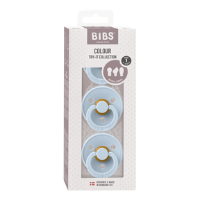 BIBS Supreme Try-It Tutti 3kpl Koko 1 Baby Blue
