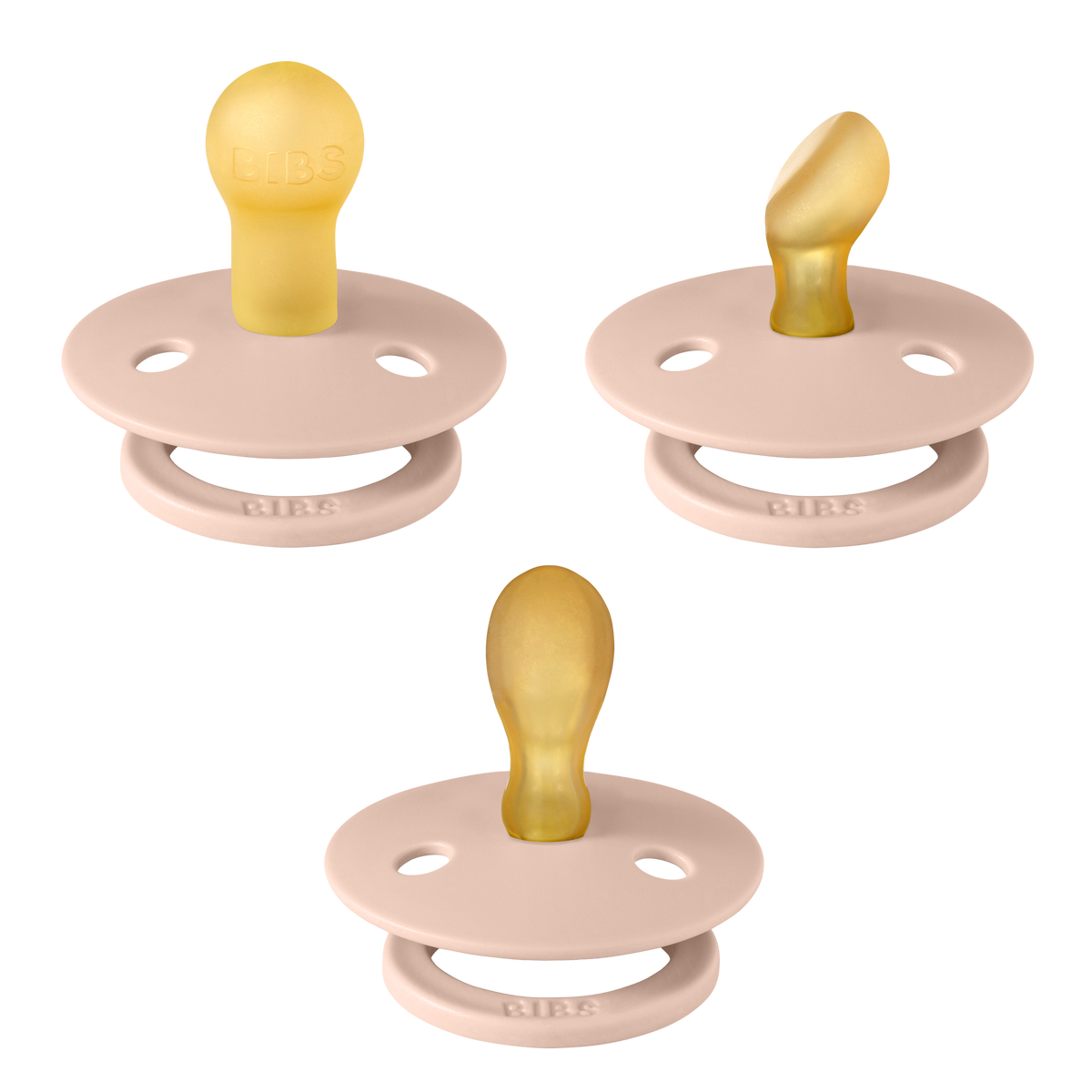 BIBS Supreme Try-It Tutti 3kpl Koko 1 Blush