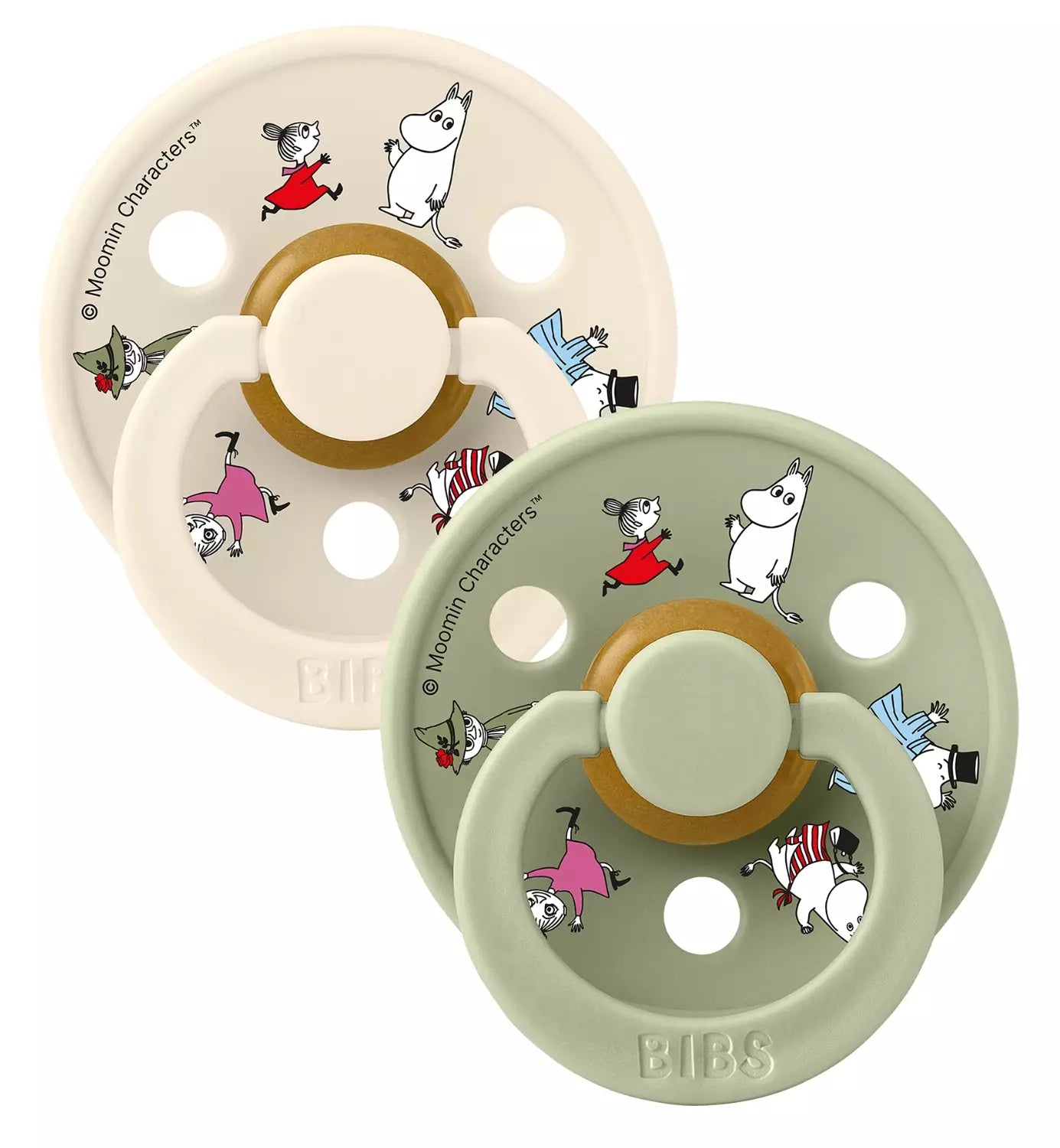 BIBS x Muumi Tutit ja Tuttinauha Lahjapakkaus