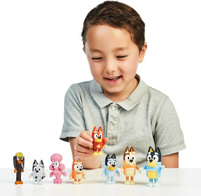 BLUEY Figures Multipack, 8 Hahmoa