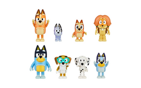 BLUEY Figures Multipack, 8 Hahmoa