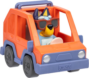 BLUEY Perusajoneuvo ja Bluey-hahmo