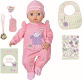 Baby Annabell Pehmeävartaloinen Interaktiivinen Nukke 43cm