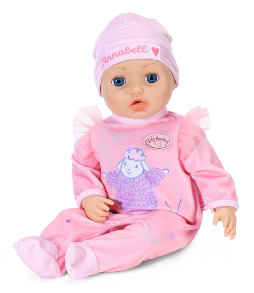 Baby Annabell Pehmeävartaloinen Interaktiivinen Nukke 43cm