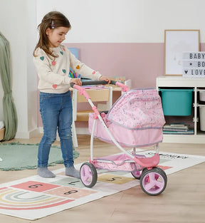 Baby Born Deluxe Nukenvaunut Kukkakuviolla