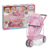 Baby Born Deluxe Nukenvaunut Kukkakuviolla