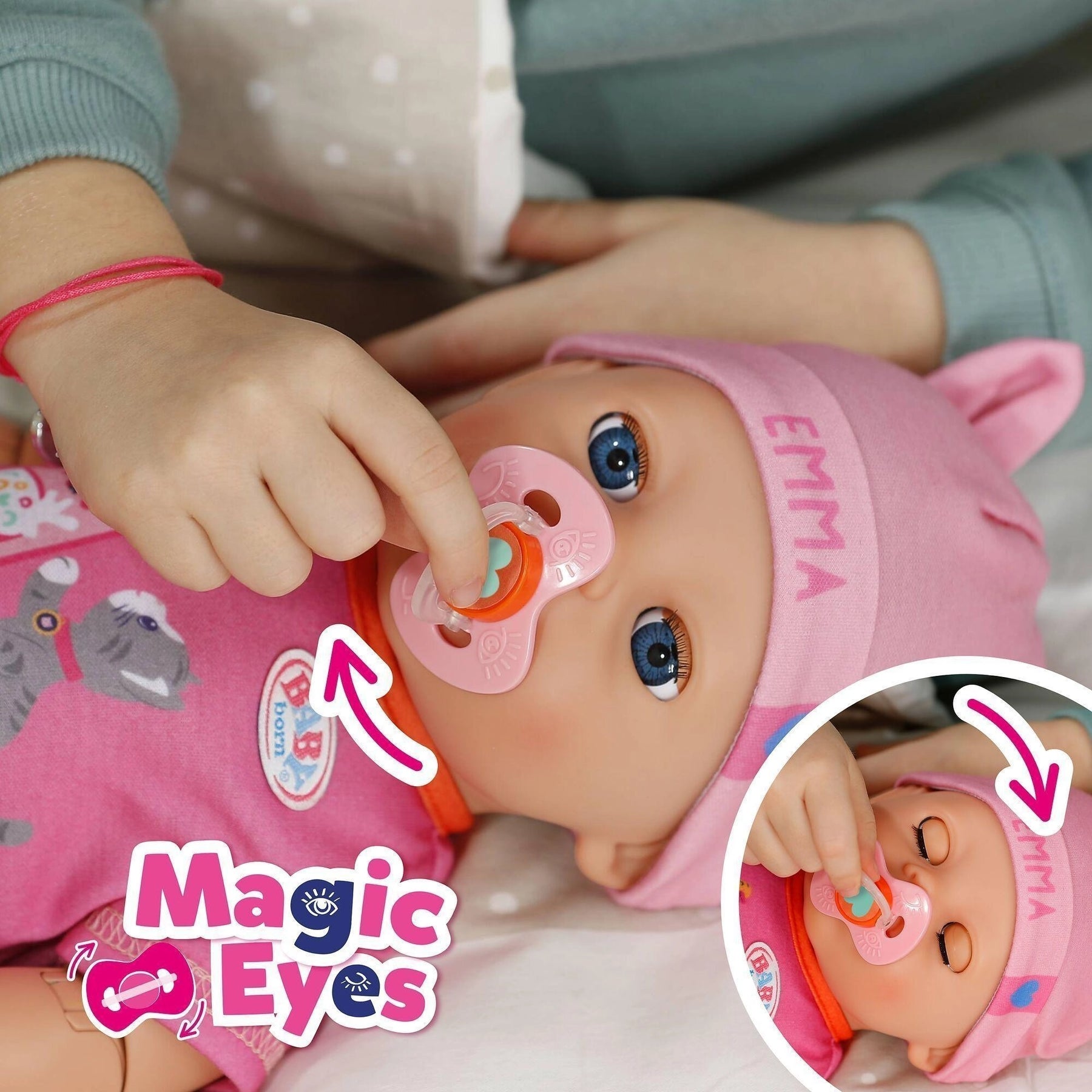 Baby Born Emma Click & Play Vauvanukke 43cm