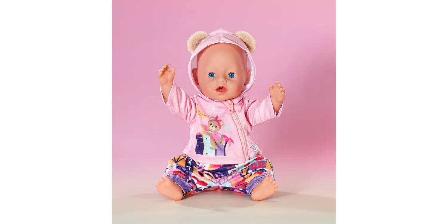 Baby Born Nukenvaate Huppari, Housut ja T-paita 43cm
