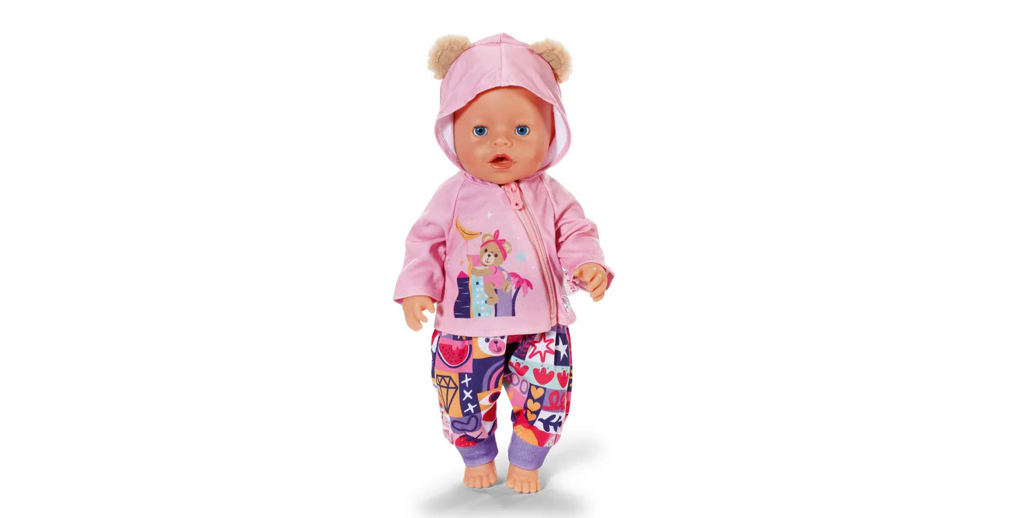 Baby Born Nukenvaate Huppari, Housut ja T-paita 43cm