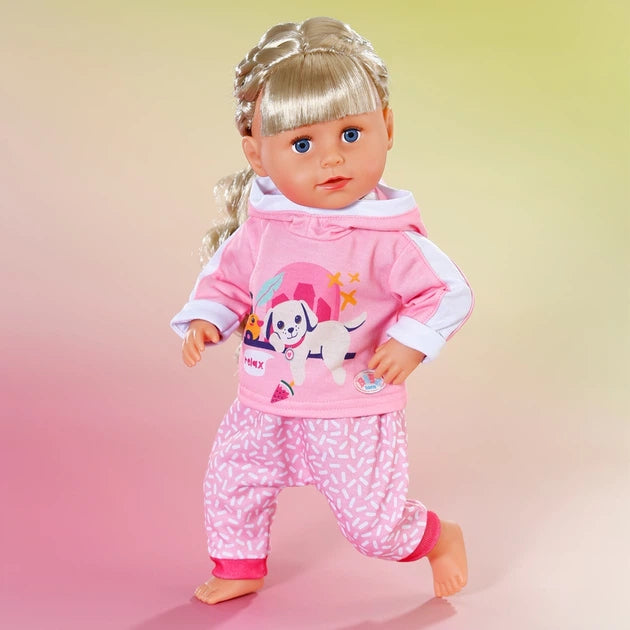 Baby Born Nukenvaate Pinkki Urheiluasu 43 cm