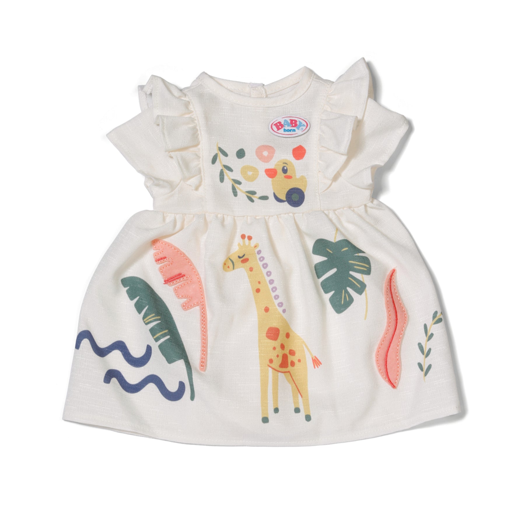 Baby Born Nukenvaate Safarimekko/Kirahvi 43cm