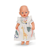 Baby Born Nukenvaate Safarimekko/Kirahvi 43cm