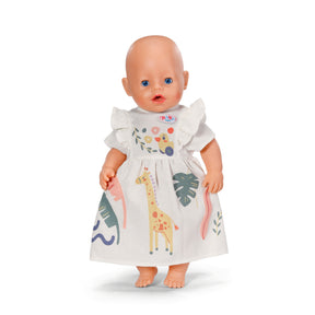 Baby Born Nukenvaate Safarimekko/Kirahvi 43cm