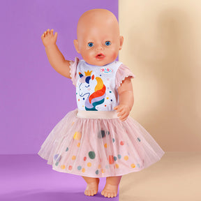 Baby Born Nukenvaate Tutu Yksisarvismekko 43 cm