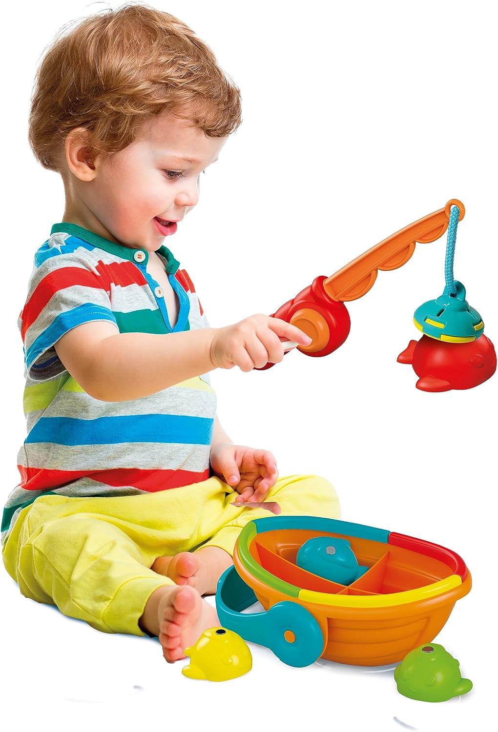 Baby Clementoni Think & Play- Magneettinen Kalastusleikki