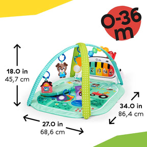 Baby Einstein 4-in-1 Kickin' Tunes Musical Meadow Aktiviteettimatto Vauvajumppa Musiikki