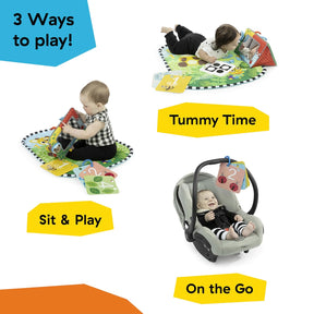 Baby Einstein Discovery Garden Tummy Time & Mirror Aktiviteettilelu/Aktiviteettimatto