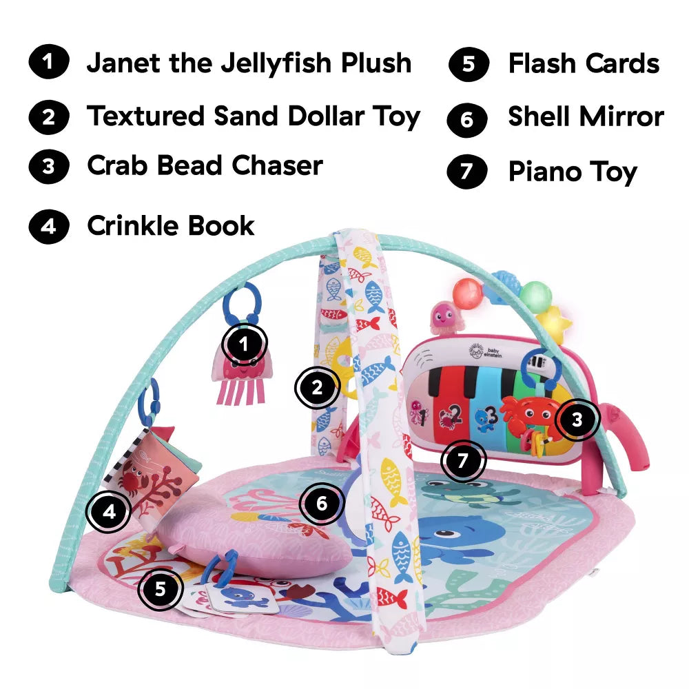 Baby Einstein Jellyfish Jamboree 4 in 1 Aktiviteettimatto