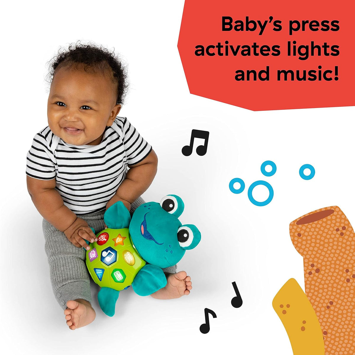 Baby Einstein Neptune's Cuddly Composer Musiikki Aktiviteettipehmolelu