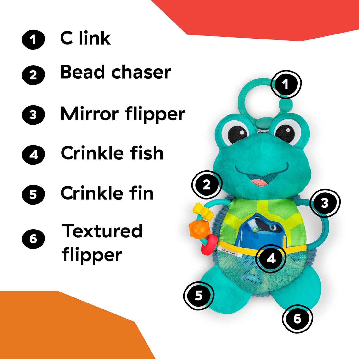 Baby Einstein Neptune's Sensory Sidekick Aktiviteettilelu