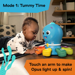 Baby Einstein Ocean Explorers Go Opus Go Liikkuva Mustekala Äänillä ja Valoilla