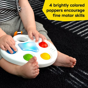 Baby Einstein Popper Activity Paint Pallet Dimples Poksauttelulelu 