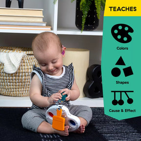 Baby Einstein Popper Activity Paint Pallet Dimples Poksauttelulelu 