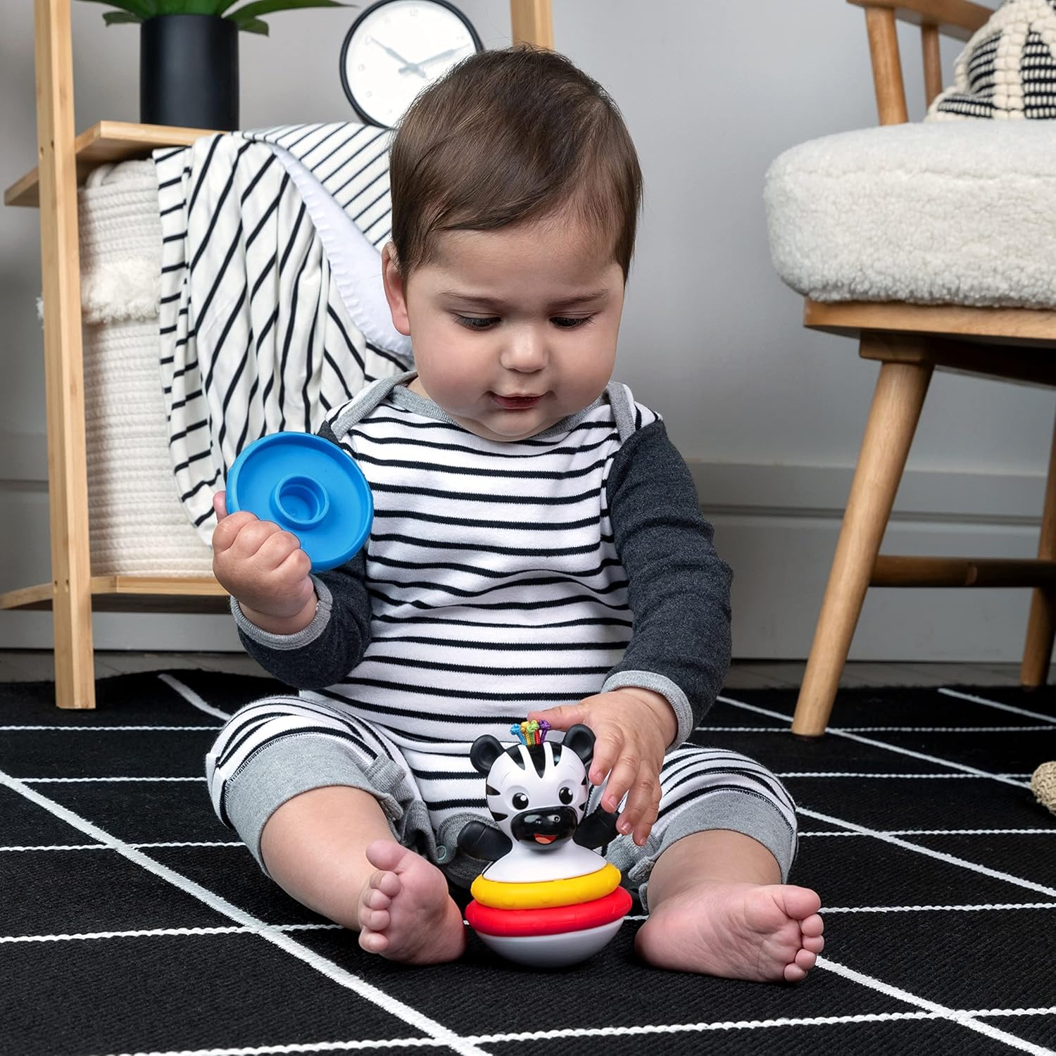 Baby Einstein Stack & Wobble Zen Keikkuva Seepra