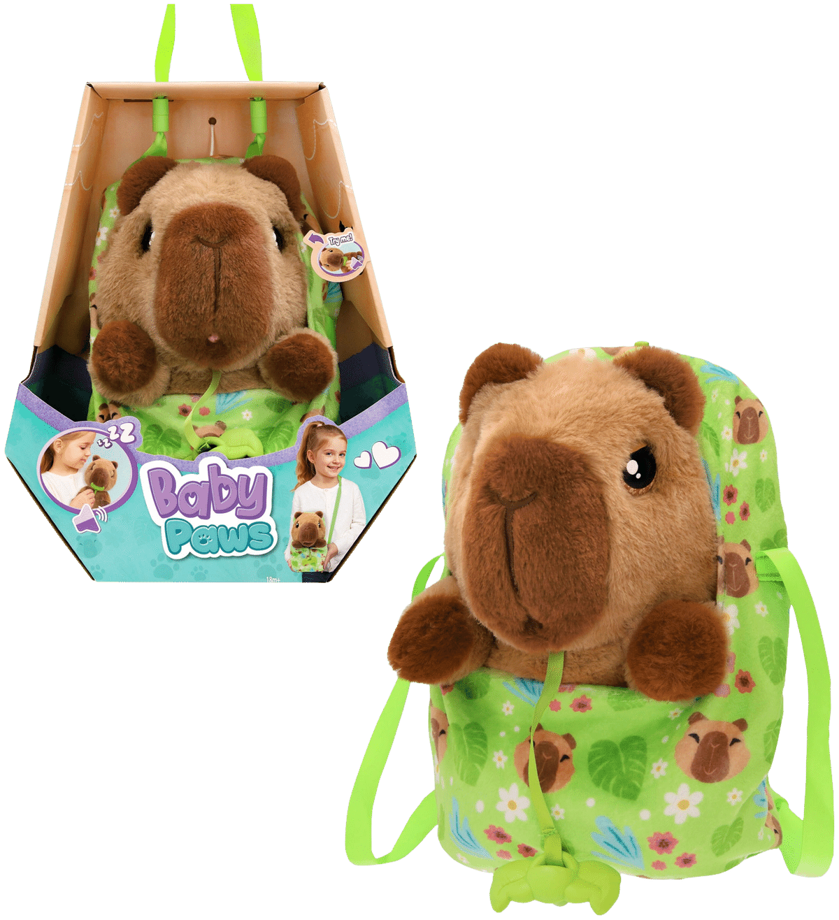 Baby Paws Interaktiivinen Capybara