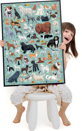 Bananapanda Puzzlove 100 Palan Palapeli Koirat