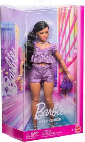 Barbie Deluxe Style Nukke Lila