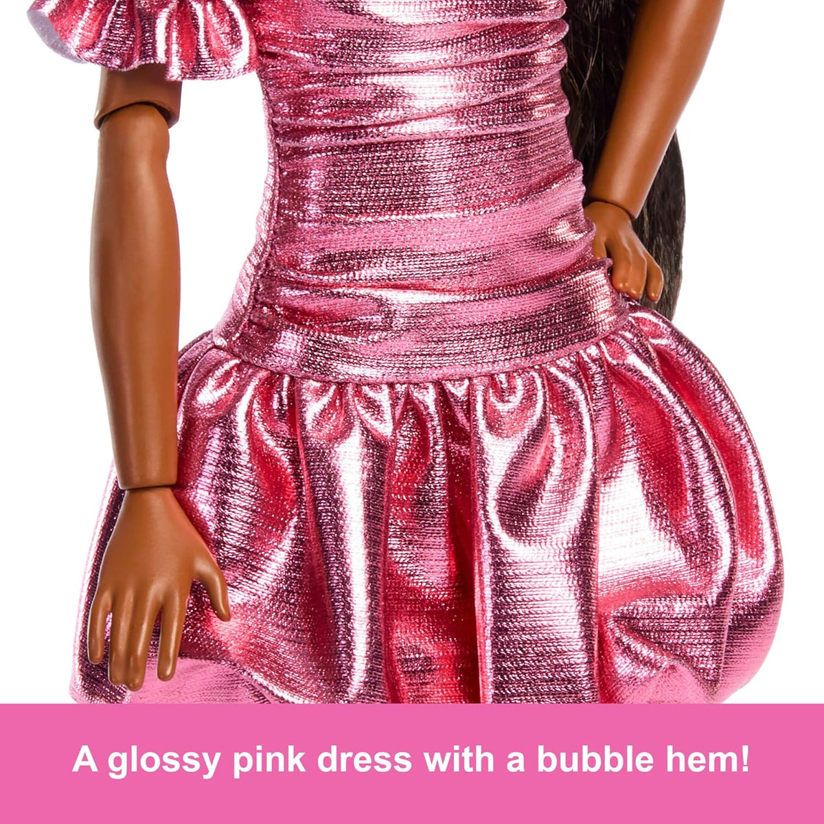 Barbie Deluxe Style Nukke Pinkki Mekko