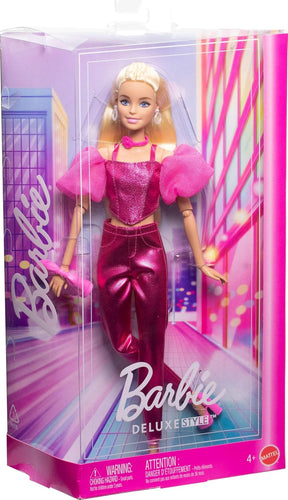 Barbie Deluxe Style Nukke Pinkki Toppi