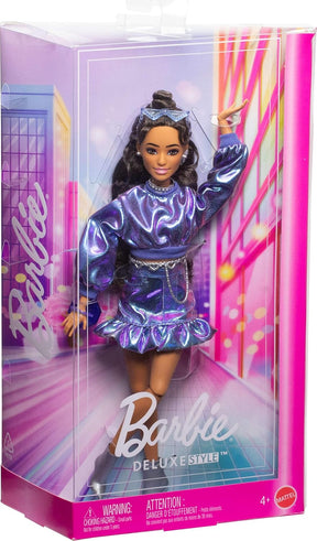 Barbie Deluxe Style Nukke Sininen