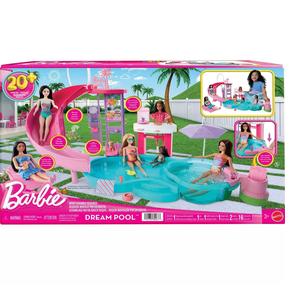 Barbie Dream Pool Uima-allas Leikkisetti