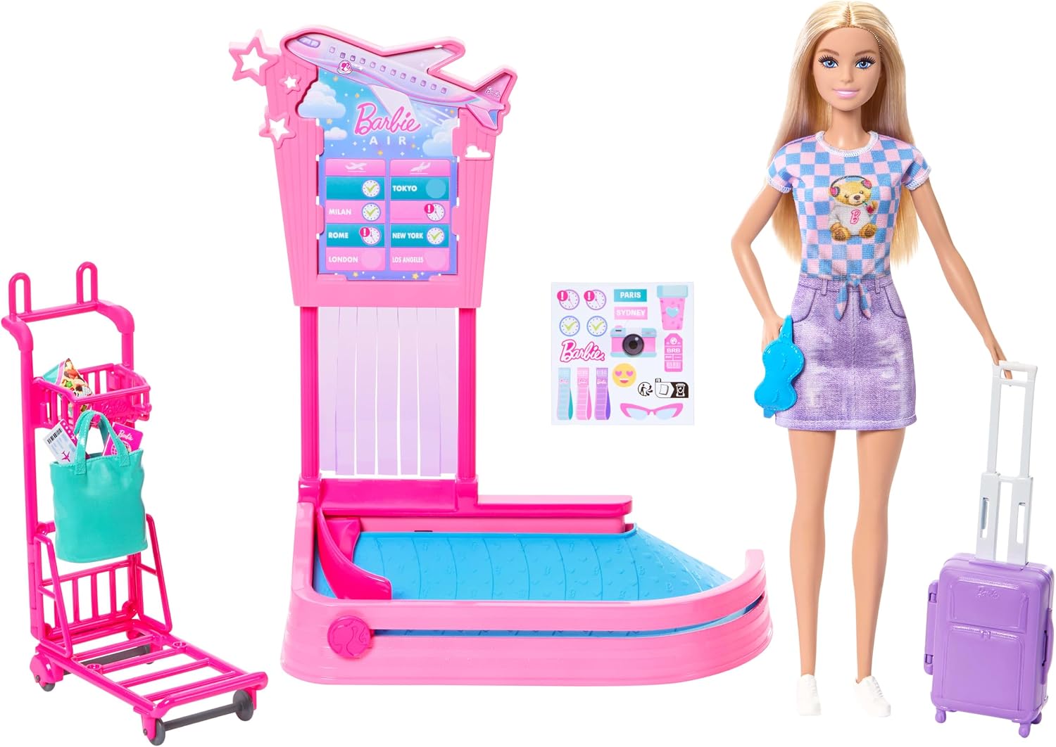 Barbie Family & Friends Travel Leikkisetti