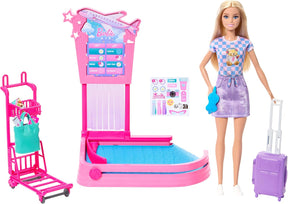 Barbie Family & Friends Travel Leikkisetti