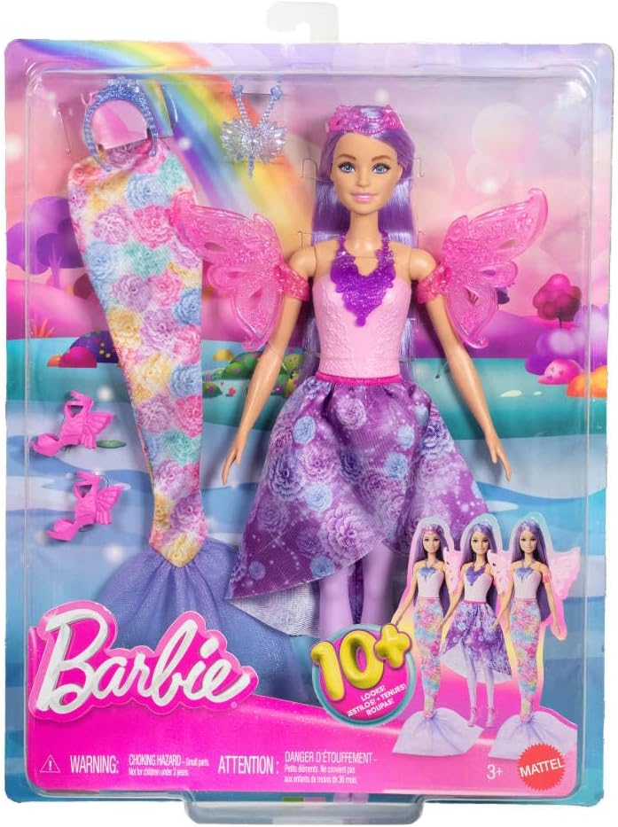 Barbie Fantasy Fashion Setti Nukke Ja Asusteet