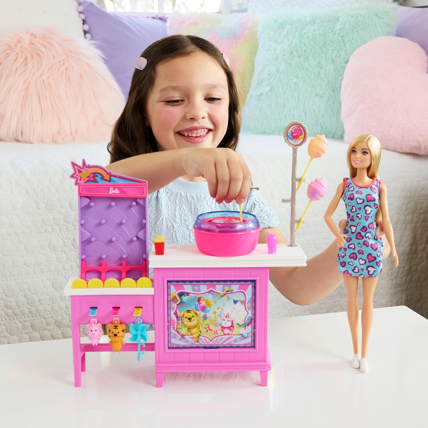 Barbie Leikkisetti Beach Detectives Treats and Games Booth