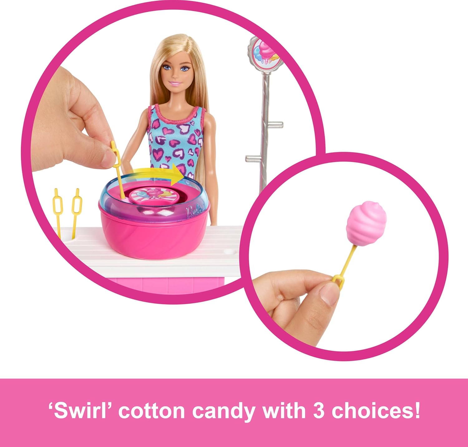 Barbie Leikkisetti Beach Detectives Treats and Games Booth