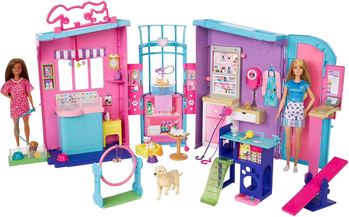 Barbie Lemmikkihoitola Leikkisetti