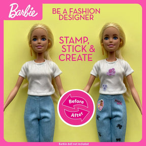 Barbie Make Your Own Casual Look Tee Se Itse Nuken Vaatesetti
