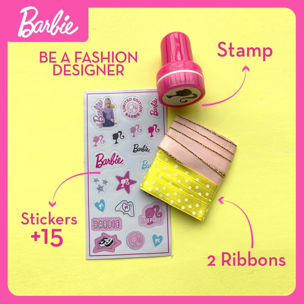 Barbie Make Your Own Casual Look Tee Se Itse Nuken Vaatesetti