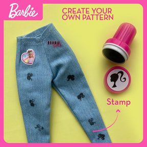 Barbie Make Your Own Casual Look Tee Se Itse Nuken Vaatesetti