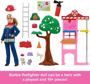 Barbie Palomies/Palohenkilö Leikkisetti