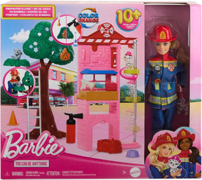 Barbie Palomies/Palohenkilö Leikkisetti